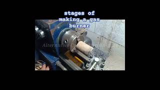 Stages of making a gas burner [upl. by Amirak]