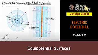 Class 12 Physics  Electric Potential  27 Electric Potential  Equipotential Surfaces  JEE amp NEET [upl. by Adnyc]