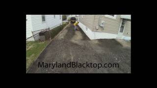 Asphalt Paving Over Concrete Maryland Blacktop 4105530000 [upl. by Nyladnarb692]