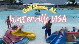 Waterville USA Waterpark Vlog  Gulf Shores AL [upl. by Dloreg]