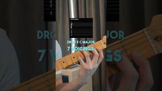 Drop 3 Cmajor7 Chords [upl. by Nybbor802]