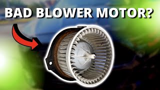 SYMPTOMS OF A BAD BLOWER MOTOR [upl. by Anastassia929]