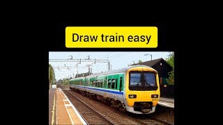 how to draw a train for beginners [upl. by Dajma555]