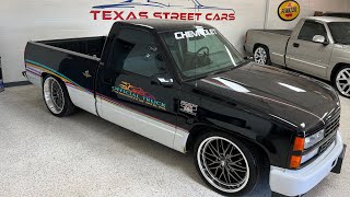 1993 Chevrolet C1500 Indy Pace Truck OBS belltech lowered 2022 Us Mags SOLD [upl. by Yromem91]