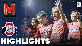 Maryland vs Ohio State  NCAA College Soccer  Highlights  November 03 2024 [upl. by Ummersen]