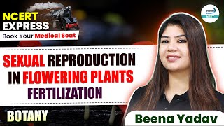 Easily Understand Fertilization in Flowering Plants  NEET Biology  📚 NCERT Line By Line [upl. by Monteria]