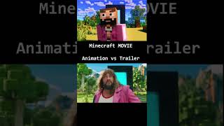 Minecraft Movie vs Animation MUCH Better FIXED by Fans minecraftmovie minecraft short [upl. by Aalst]