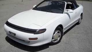 1991 Toyota Celica Convertible 5speed Full In Depth Tour [upl. by Phebe741]