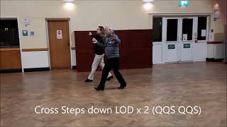 Chicago Swing Sequence Dance Walkthrough [upl. by Euk]