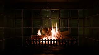 Fireplace HD 2024 Green Tiles [upl. by Fechter426]