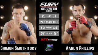 Shimon Smotritsky VS Aaron Philips Full Fight [upl. by Jb]