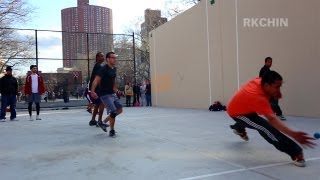 30 March 2013 Handball Courts in Chinatown NYC [upl. by Nelli]