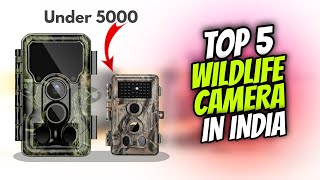 Top 5 Best Trail Wildlife Camera In India 2024  Trail Wildlife Camera Under 5000  Choice Point [upl. by Beora594]