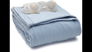 Best Electric Blanket To Purchase  Electric Blanket Reviews [upl. by Eimrej]