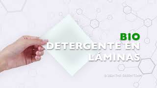 🌱 Detergente Biodegradable en Láminas 🫧 PLASTIC FREE amp MICROPLASTICS FREE [upl. by Rapp]