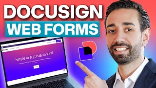 How To Create And Use Docusign Web Forms In 2024 Step By Step [upl. by Sandi]