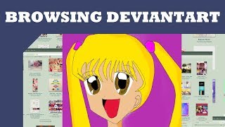 Browsing Deviantart Messed Up Anime and More Casual Edition [upl. by Banebrudge]