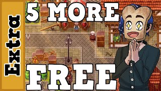 5 More Free Resources for RPGMaker MV [upl. by Ainatnas337]