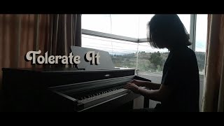 Taylor Swift  Tolerate it Piano Short Cover by Emikio  The Eras Tour Versión [upl. by Mohkos]