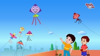 Chali Re Meri Patangचली रे मेरी पतंग  Hindi Kids Song  Animated Song by Jingle Toons [upl. by Aglo]