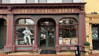 Jack’s Music Shoppe  An Old School Record Store Experience [upl. by Lean]