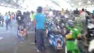 malaysia vespa classic bike gathering at kuala kangsar 2008 [upl. by Wandie718]