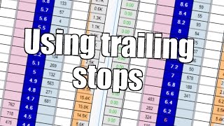 Trading on Betfair  Bet Angel  Using trailing stops [upl. by Sikras]