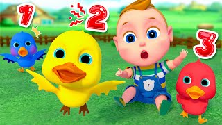 Five Little Ducks Wheels On The Bus And More Nursery Rhymes  CoComelon Nursery Rhymes amp Kids Songs [upl. by Odnamla]