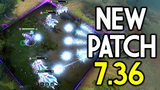 Dota 2  Patch 736  Spotlight New Changes [upl. by Yanrahc823]