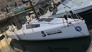 Beneteau First24  jibe with gennaker [upl. by Thirza]