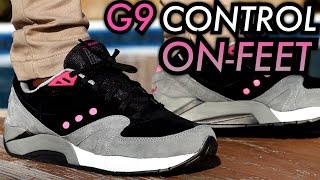 quotNeon Nightsquot Saucony G9 Control W OnFoot Review [upl. by Wemolohtrab]