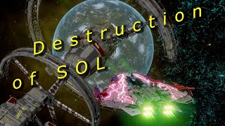 Tour the Destruction of SOL  Elite Dangerous [upl. by Aikrahs]