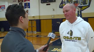 Norwell head girls basketball coach Eric Thornton full practice interview 12112023 [upl. by Schild]