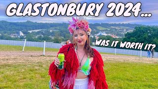 GLASTONBURY FESTIVAL 2024 VLOG  REVIEW is it actually worth it [upl. by Suzanna]