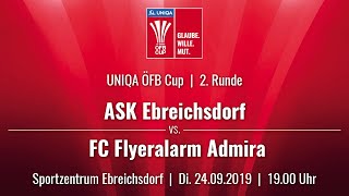 24092019  1900  2  ASK EBREICHSDORF EBR  FC FLYERALARM ADMIRA ADM  Livestream [upl. by Natasha844]