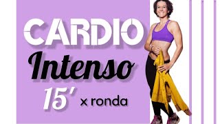 Cardio Intenso 15 minutos por Ronda [upl. by Htebasile]