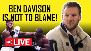 BEN DAVISON IS NOT TO BLAME danieldubois joshuadubois [upl. by Aiouqes]