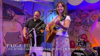 quotGo Westquot  Paige Hill duo Live at Carousel Lounge Austin TX  6142024 [upl. by Romilda91]