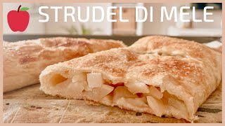 STRUDEL DI MELE E MARMELLATA con pastasfoglia  ricetta facile e veloce [upl. by Stacy]