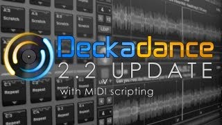 Deckadance 22  MIDI Scripting Demo  Numark Mixtrack Pro II [upl. by Irrac]