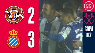 RESUMEN  SD SolaresMedio Cudeyo 23 RCD Espanyol  Copa del Rey  Primera Eliminatoria [upl. by Akinhoj]