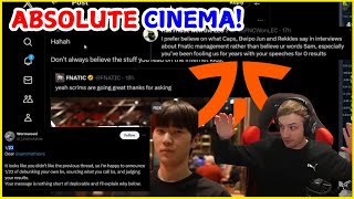 Nemesis Reacts To Drama Between Fnatic Fans And The Fnatic Manager  League of Legends Clip [upl. by Stoops]