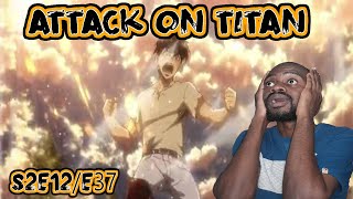 Attack on Titan s2e12e37  Reaction [upl. by Cleaves571]