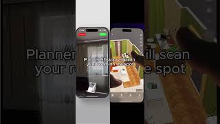 WOW Room Scanner in interior design app [upl. by Gilcrest]