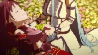 Sword Art Online 2  Yuukis Death English Dub [upl. by Sarchet945]