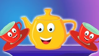 Я маленький чайник  чайника песни для детей  детские стишки  I Am a Little Teapot Song [upl. by Ajim]