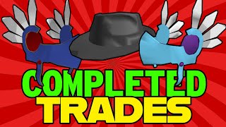 Roblox Trading COMPLETED SO MANY TRADES [upl. by Jessa]