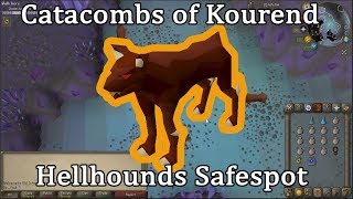 OSRS Hellhounds Safespot Catacombs of Kourend [upl. by Anner]