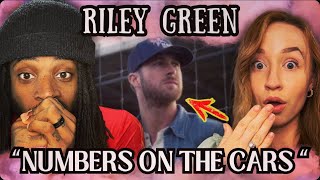 THIS IS BEAUTIFUL Riley Green  Numbers On The Cars REACTION [upl. by Janyte]