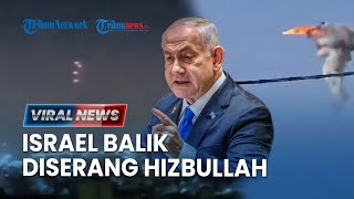 🔴Israel Balik Digempur 80 Rudal usai Serang Iran Roket IDF Meledak di Langit [upl. by Beore170]